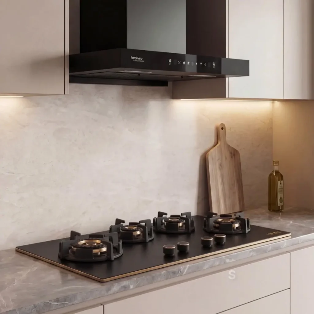 Kitchen hoods and hobs at Mrald Buildwares