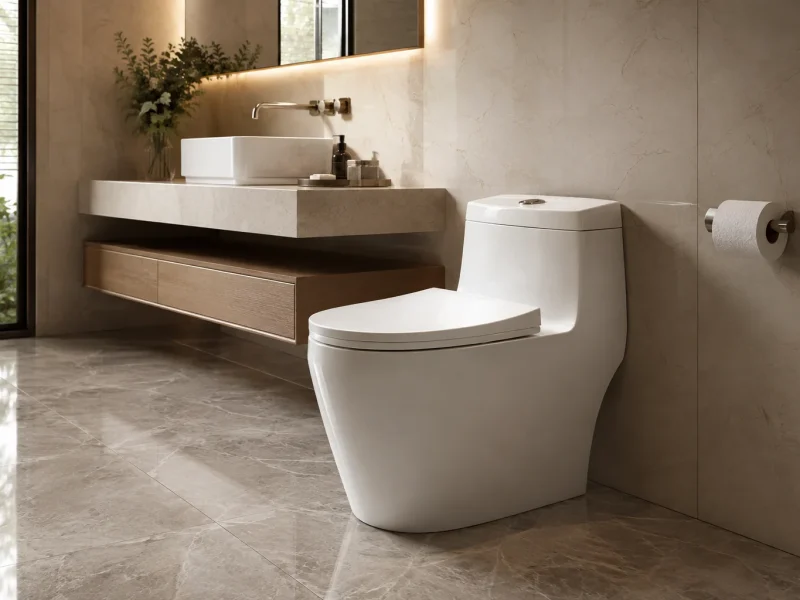 Modern wall-mounted water closet for contemporary bathrooms